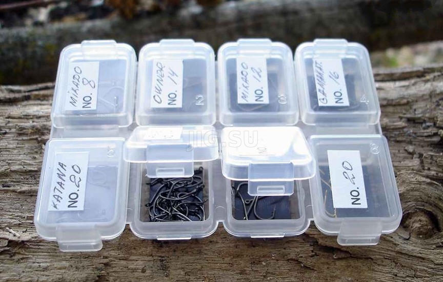 Хранение крючков для рыбалки