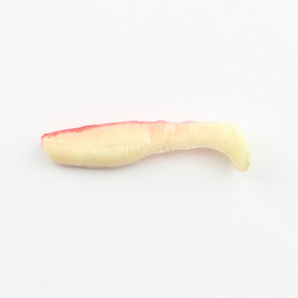 ВИБРОХВОСТ Manns Predator 30 мм, красная спина, белый (М-026 BR W) - 1 шт.