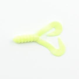 Твистер Manns Twister 42 мм, белый (M-034 W) - 1 шт.