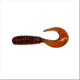 Твистер Manns Twister 40 мм, моторное масло с блесткой (M-036 MFMO) - 1 шт.