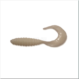 Твистер Manns Twister 40 мм, белый (M-036 W) - 1 шт.