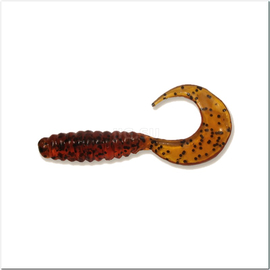 Твистер Manns Twister 70 мм, кола с черной точкой (M-038 AS) - 1 шт.