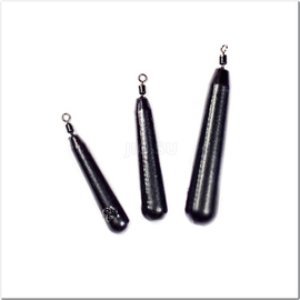 ГРУЗИЛО «Дроп-шот» с вертлюгом черное (20 г), пр-во Украина - 1 шт.