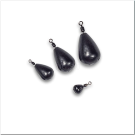 ГРУЗИЛО «Джиг-риг» с вертлюгом черное (15 г), пр-во Украина - 1 шт.